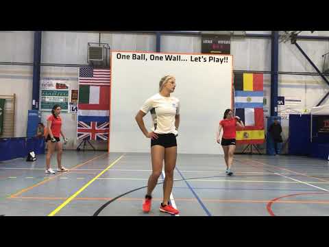 Belgium One Wall Open 2019 - Women’s Doubles - Diez & Gimenez vs Zeinstra & Monfils