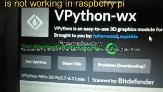 Download the video "Install pyserial and Vpython on python 2 part 1"