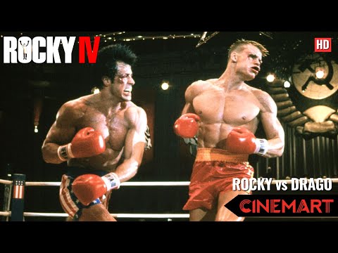 ROCKY IV (1985) | Rocky vs Drago Full Fight HD | Rocky vs Drago Director's Cut HD