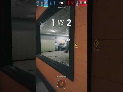 MELEE THROUGH SHIELDS? 💀 #shorts #shortsfeed  #rainbowsixsiege #ubisoftcreator #rainbow #r6 #siege