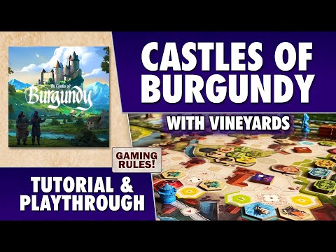Castles of Burgundy: Special Edition - Tutorial & Playthrough
