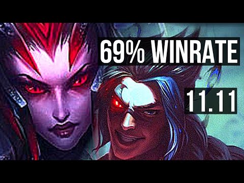 ELISE vs KAYN (JUNGLE) | 4/0/9, 69% winrate | BR Master | v11.11