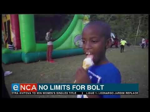 Usain Bolt in South Africa