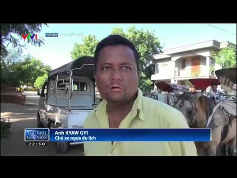 XE NGỰA THẤT THẾ TRƯỚC XE ĐẠP ĐIỆN Ở BAGAN