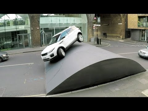 2018 Range Rover Evoque Stunt – Speed Bump - The  OFFROAD SUV