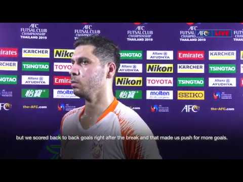 Mahdi Javid reaction - Al Dhafra Sports & Cultural Club(UAE) vs Mes Sungun Varzeqan(IRN)