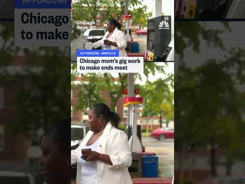 Chicago mom’s gig work to make ends meet