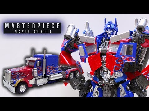 MPM-4 Masterpiece Movie Optimus Prime Transformation (Robot to Vehicle)