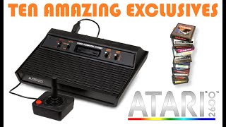 10 Amazing Atari 2600 Exclusives!