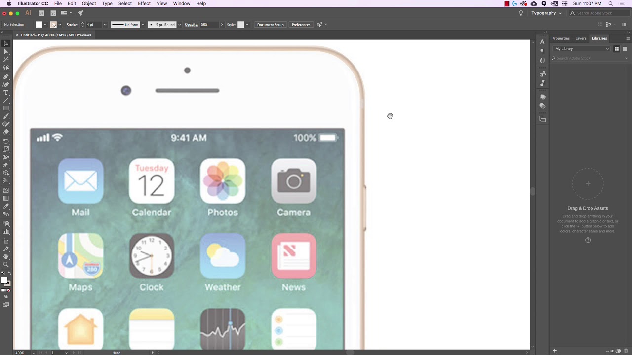 ARTG 125 – Phone Vector Image Exercise