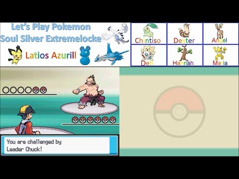 Let's Play Pokemon Soul Silver Extremelocke:  Part 10 - Fighting It Out With Chuck