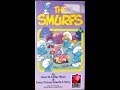 Original VHS Closing The Smurfs Once In A Blue Moon UK Retail Tape