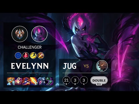Evelynn Jungle vs Udyr - EUW Challenger Patch 11.16