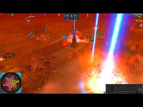Space Marines vs Chaos Space Marines vs Orks - Warhammer 40k: DOW2: Retribution - Destroyer Mod