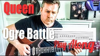 Queen - Ogre Battle - Guitar Play Along (Guitar Tab)