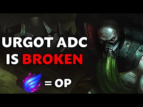 URGOT ADC IS BROKEN ( WIN EVERY GAME )