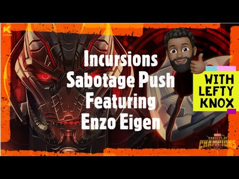 Marvel Contest of Champions - Incursions Sabotage Push Featuring Enzo Eigen + WANDAVISION SPOILERS
