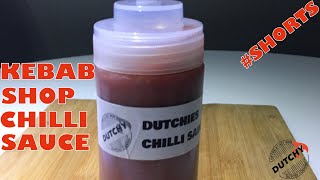 How To Make Kebab Shop Chilli Sauce @DutchyOutdoorCookingBBQ #Shorts