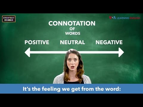 What is connotation difficult?