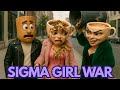 SIGMA GIRL WAR He Is My Boyfriend Ballerina Cappuccina Story Sigma Boy Remix