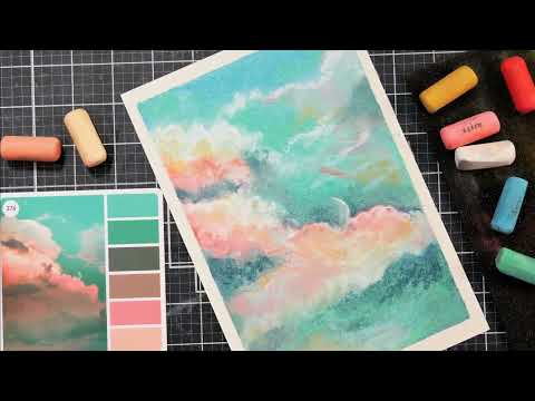 Lovely Clouds-Beginner Soft Pastel Lesson