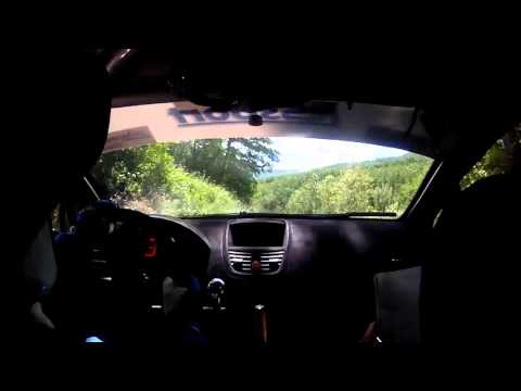 1°Rally dell'Emilia-Camera Car-Massimo Gorrieri-Andrea Albertini-Ps6 Renno-Peugeot 207 s2000