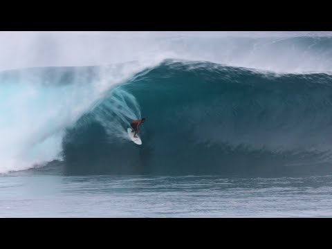 Pedro Calado at Pipeline, December 28, 2018 | Angle 2