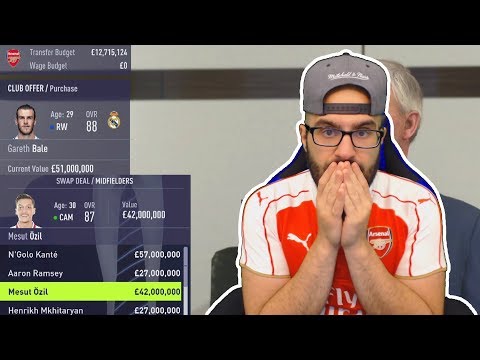 OMG SIGNING BALE TO ARSENAL! FIFA 18 Career Mode ARSENAL #12