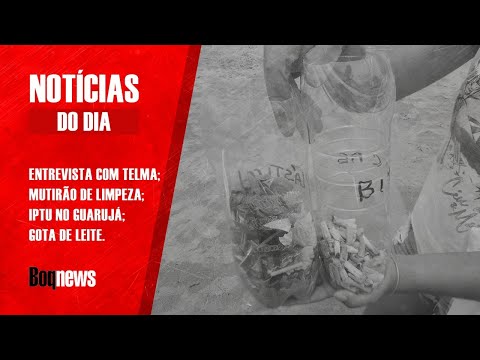 Mutirão de limpeza nas praias acontece neste final de semana