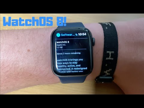 Installing WatchOS 8! Many Small Improvements = Complete Package!