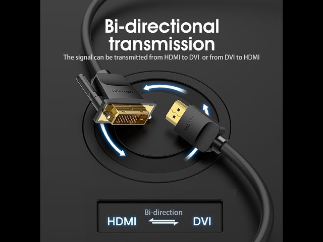 Vídeo relacionado con REY Adaptador HDMI Hembra DVI Macho 24 + 1 Conector Conversor Xbox PlayStation