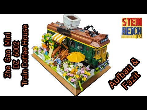 Ein anderes Bordcafé im Miniformat - Zhe Gao DZ6002 Train Coffee House Aufbau & Fazit