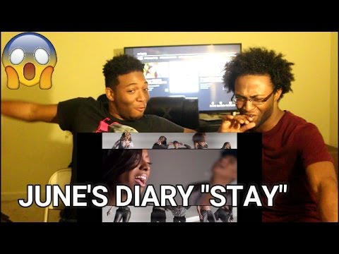 June's Diary - Stay (Jodeci Cover) (REACTION)