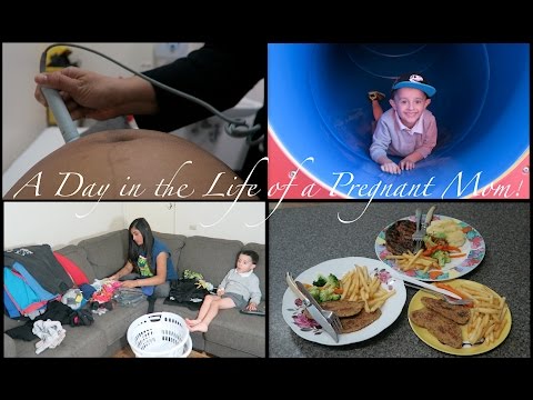 A DAY IN THE LIFE OF A PREGNANT MOM | 35 WEEKS PREGNANT! Video