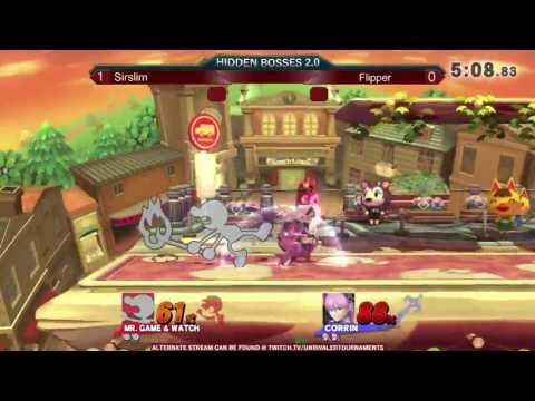 Hidden Bosses 2.0 - Pools – Sirslim (Corrin) vs. Flipper (Mr. Game & Watch)
