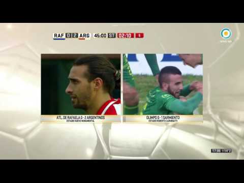 Torneo de Transición - Olimpo 0 vs Sarmiento 1 - Gol de Renzo Spinacci