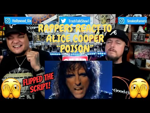 Rappers React To Alice Cooper "Poison"!!!