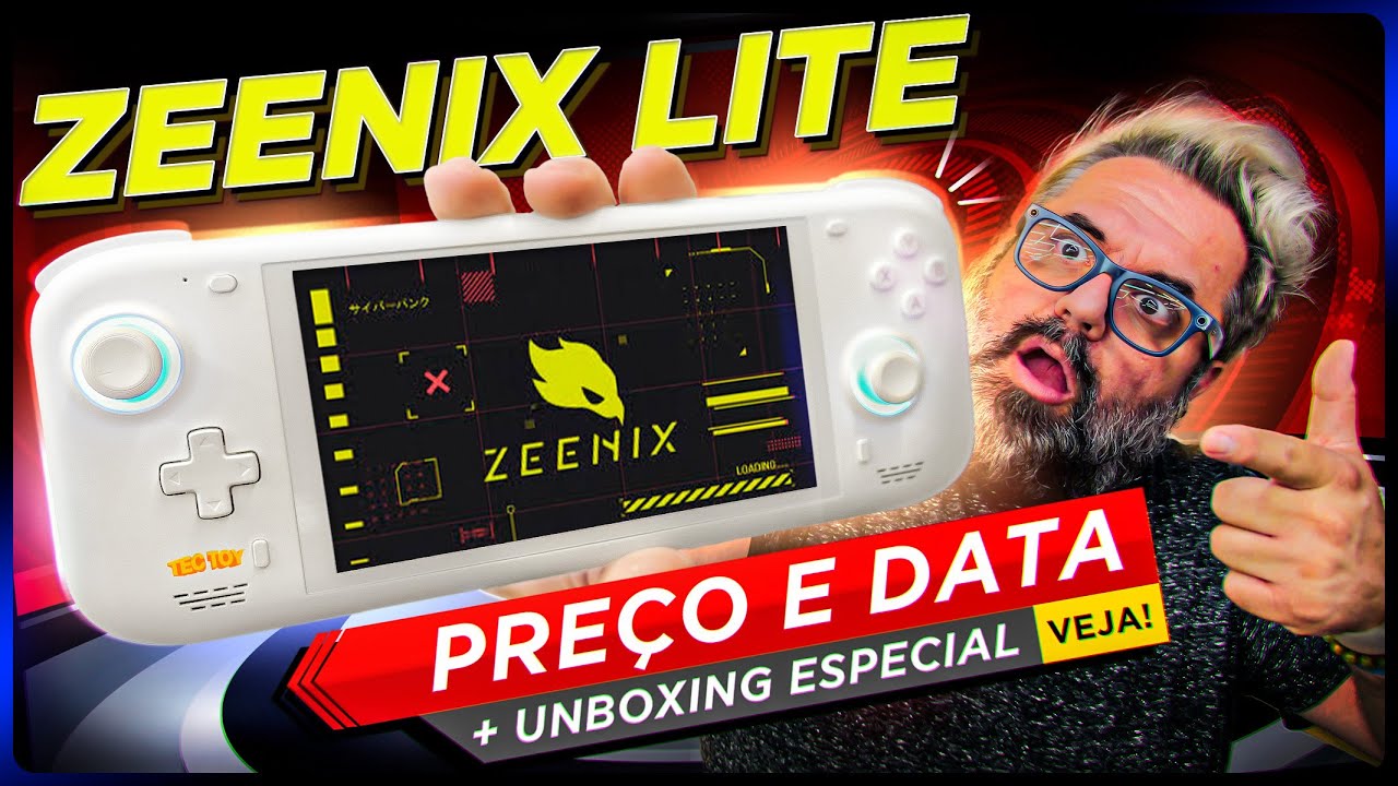 PREÇO OFICIAL e DATA do ZEENIX LITE, o portátil da Tec Toy