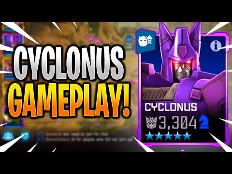 5 STAR CYCLONUS GAMEPLAY! - Transformers: Forged To Fight