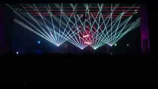 Carl Cox, Powered by Pangolin's BEYOND Laser Show Control Platform