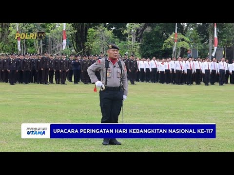 BERLANGSUNG KHIDMAT, POLDA KALTENG GELAR UPACARA PERINGATAN HARI KEBANGKITAN NASIONAL KE-117