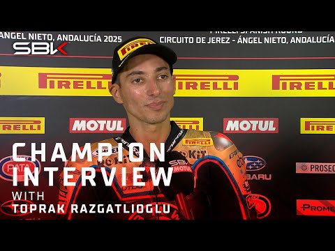 Toprak Razgatlioglus Champion-Interview 🏆👑 | 2025 #WorldSBK