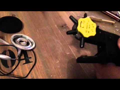 Koss KSC75 PortaPro SportaPro Kramer Mod with Punch Pliers Lochzange