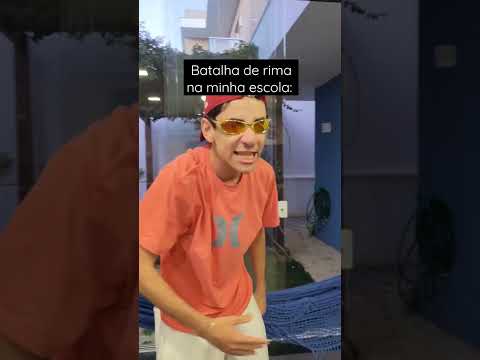 BATALHA DE RIMA NA MINHA ESCOLA