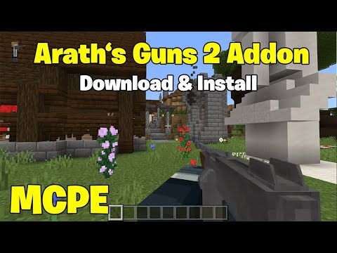 🔫🔥 Ultimate Gun Mod for MCPE 1.20+ | Arat's Guns 2 in Minecraft PE