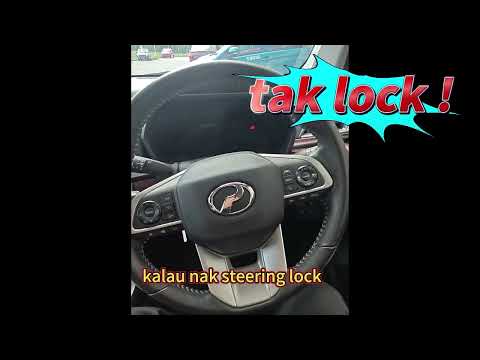 Lock Steering ? cara utk aktifkan lock steering !