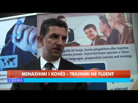 MENAXHIMI I KOHËS - TRAJNIMI NË FLUENT