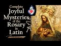 Rosary in Latin - Joyful Mysteries Complete (Sanctum Rosarium : Mysteria Gaudiosa) #Rosary #Catholic - Cor Fidelis Rosary in Latin - Joyful Mysteries Complete (Sanctum Rosarium : Mysteria Gaudiosa) #Rosary #Catholic