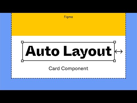 Figma tutorial: Card component with auto layout