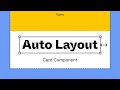 Figma Tutorial Card Component With Auto Layout